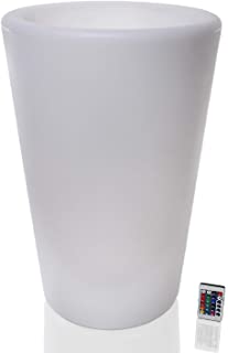 Arnusa Oasis Lights – Maceta pl125 60 cm cm Kubel Cacerola Jarron Iluminado LED