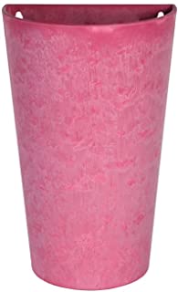 Artstone Maceta Colgante para Plantas Claire- Resistente a Las heladas y Ligera- Rosa- 30x18x49cm