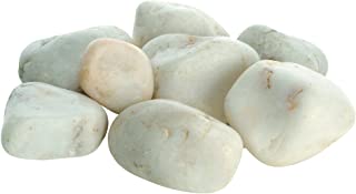 biOrb 46053 Bolsa con Piedras Decorativas de Marmol- Un tamano- Blanco