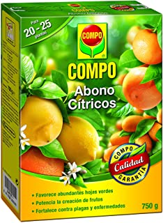 Compo Abono para citricos- Efecto de Larga duracion de 4 semanas- 750 g- 20x14.2x4.7 cm