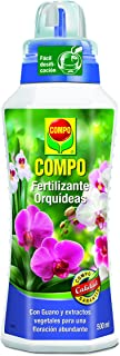 Compo Fertilizante para orquideas- para Plantas sensibles- con Guano y extractos Vegetales- 500 ml- 23x7x6.3 cm