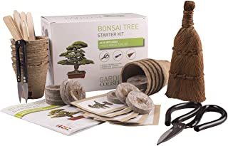 KIT BONSAI ¡CULTIVA TUS PROPIOS ARBOLES Kit de germinacion bonsais SET REGALO DE JARDINERIA Con 3 Herramientas superiores- set de regalo de primera calidad- paquete de gran valor-idea unica de regalo